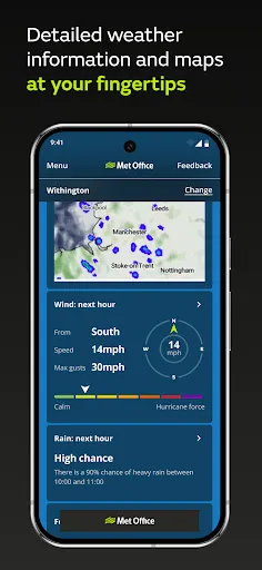 Скриншот 4 — Met Office Weather Forecast
