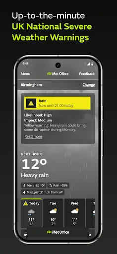 Скриншот 6 — Met Office Weather Forecast
