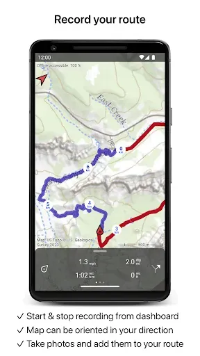 Скриншот 3 — Topo GPS
