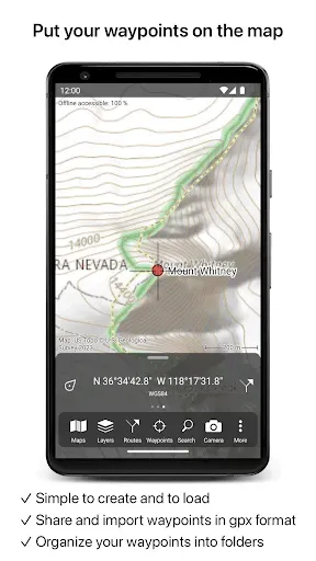Скриншот 6 — Topo GPS