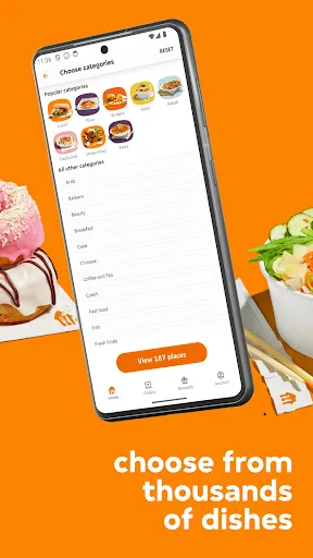 Скриншот 3 — Takeaway.com - Order Food