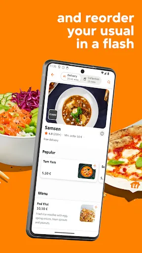 Скриншот 4 — Takeaway.com - Order Food