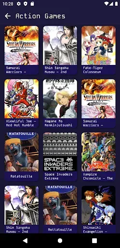 Скриншот 5 — PSP Games Emulator Downloader
