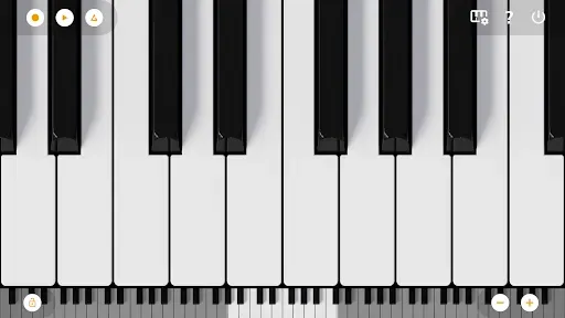 Скриншот 1 — Mini Piano Pro