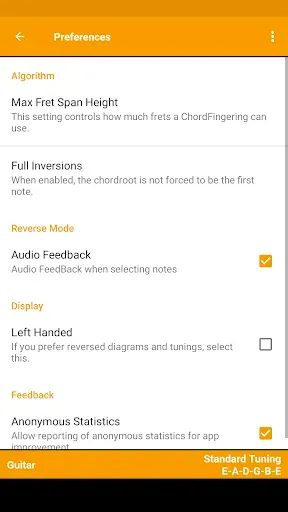 Скриншот 8 — Fretter Lite - Chords