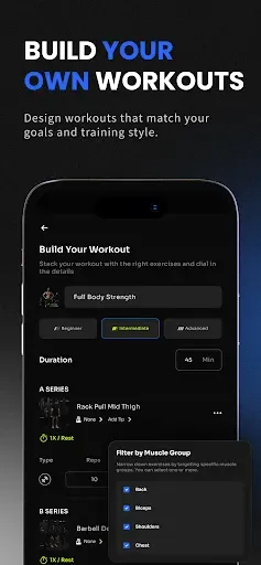 Скриншот 4 — STNDRD: Bodybuilding Workouts