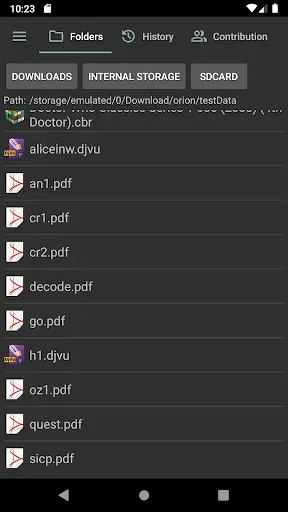 Скриншот 8 — Orion Viewer - Pdf & Djvu