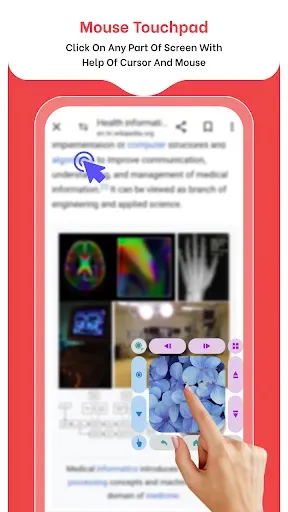 Скриншот 8 — Mouse Cursor Mobile Touchpad