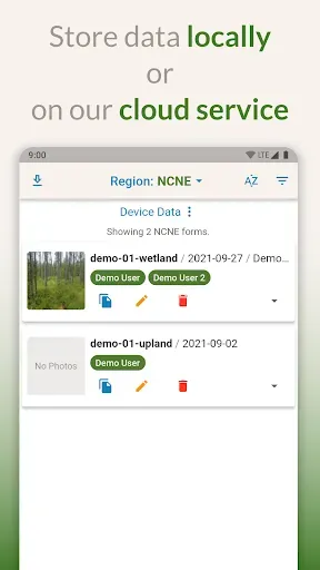 Скриншот 1 — BioApp: Wetland Delineation
