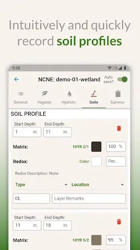 Скриншот 4 — BioApp: Wetland Delineation