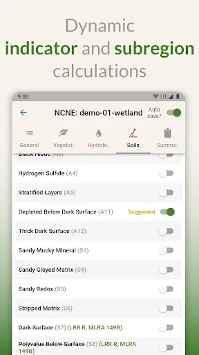 Скриншот 5 — BioApp: Wetland Delineation