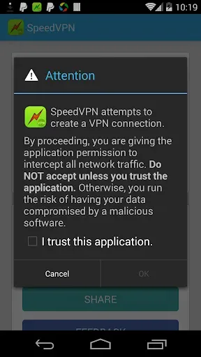 Скриншот 3 — SpeedVPN Secure VPN Proxy