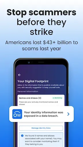 Скриншот 2 — OmniWatch: Scam Protection Pro