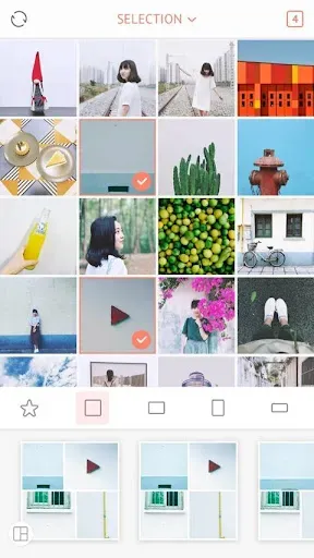 Скриншот 1 — April - Camera360 cute Layout 