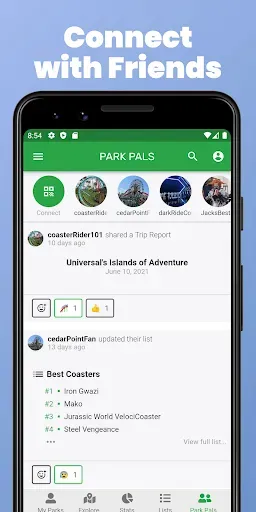 Скриншот 7 — LogRide - Theme Park Database