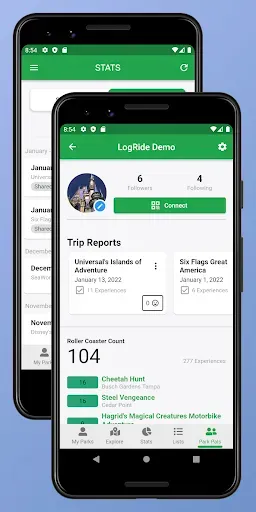 Скриншот 8 — LogRide - Theme Park Database