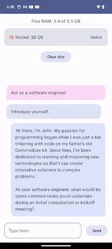 Скриншот 3 — Private AI