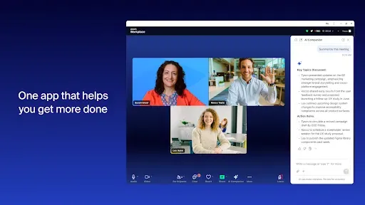 Скриншот 2 — Zoom Workplace for Chromebook