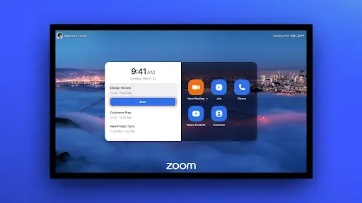 Скриншот 1 — Zoom - for Home TV