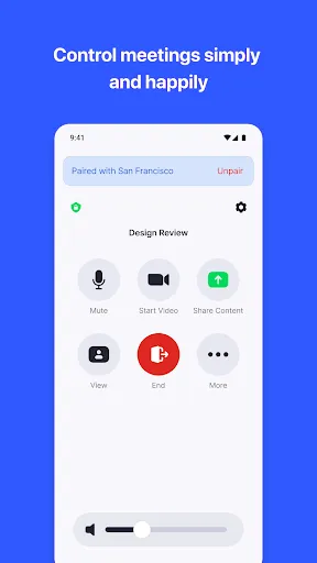 Скриншот 2 — Zoom Rooms Controller