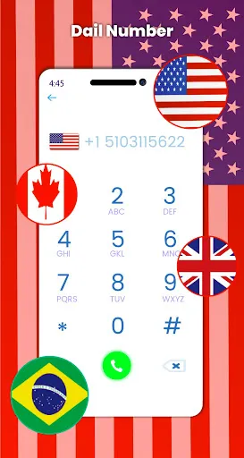 Скриншот 5 — Номер телефона в США