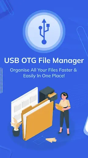 Скриншот 1 — USB OTG File Manager Explorer