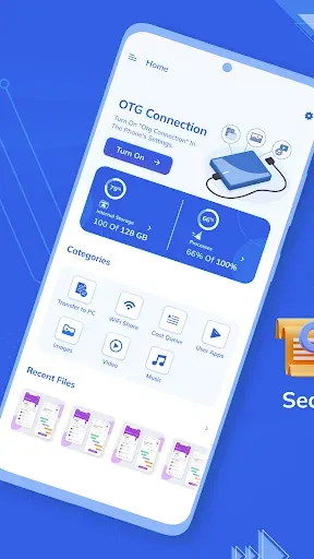 Скриншот 2 — USB OTG File Manager Explorer