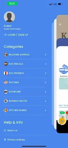 Скриншот 1 — Builders Market