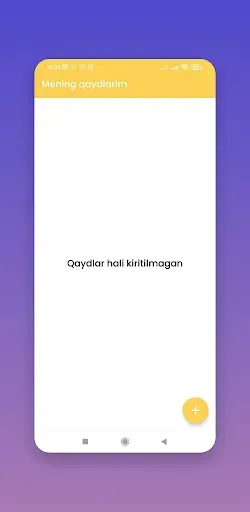 Скриншот 1 — Mening qaydlarim