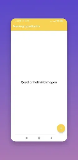 Скриншот 6 — Mening qaydlarim