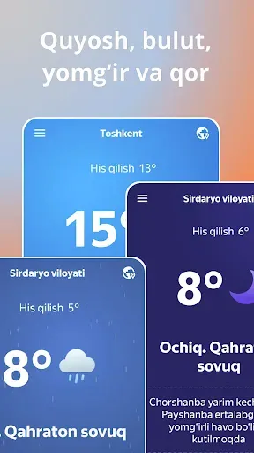 Скриншот 3 — Ob-havo Uzbekistan 2026