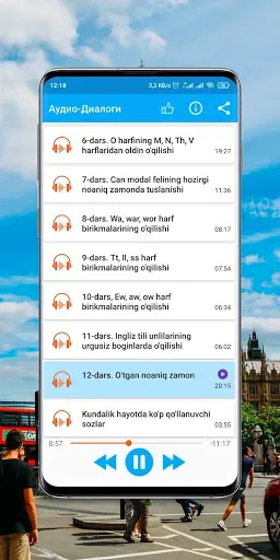 Скриншот 4 — Ingliz tili - audio qo'llanma