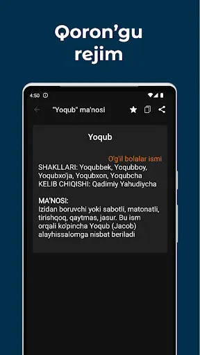 Скриншот 5 — Ismlar ma'nosi