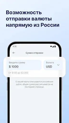 Скриншот 2 — YUBOR - Денежные переводы