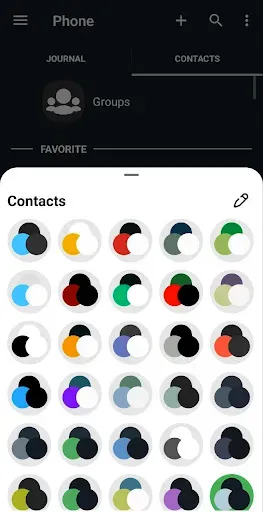 Скриншот 7 — Phone + контакты и звонки