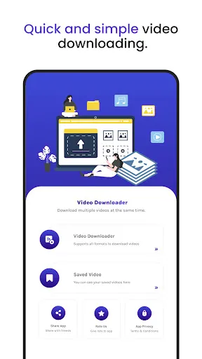 Скриншот 2 — Fast - All Video Downloader