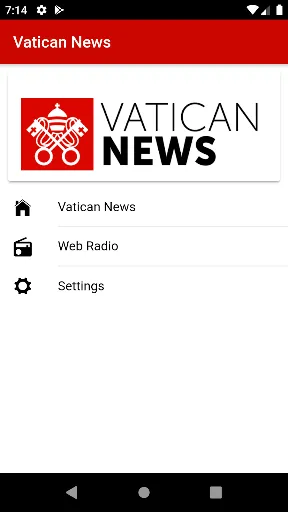 Скриншот 1 — Vatican News