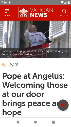 Скриншот 3 — Vatican News