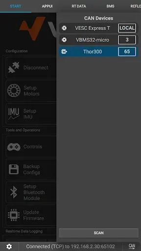Скриншот 3 — VESC Tool