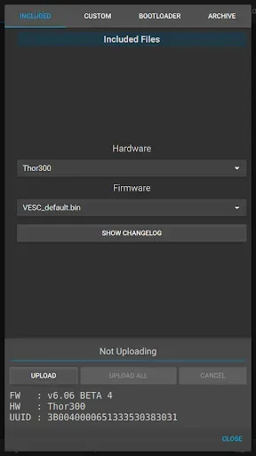 Скриншот 8 — VESC Tool