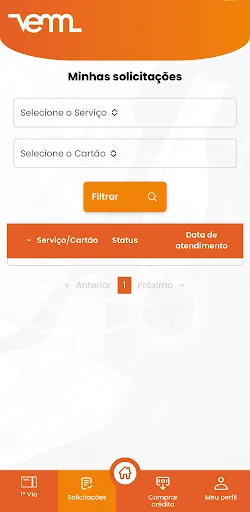 Скриншот 4 — Cartão VEM