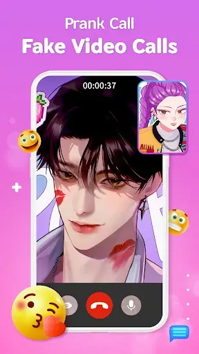 Скриншот 3 — Prank Video Call - Fake Chat