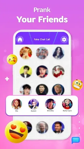 Скриншот 4 — Prank Video Call - Fake Chat