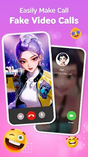 Скриншот 6 — Prank Video Call - Fake Chat
