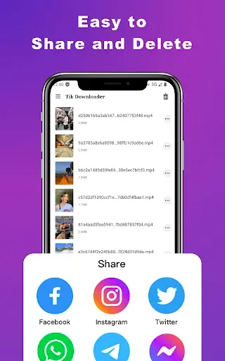 Скриншот 3 — HD TT Downloader No Watermark
