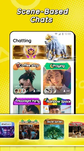 Скриншот 1 — Saya Lite - Games&Party&Chat