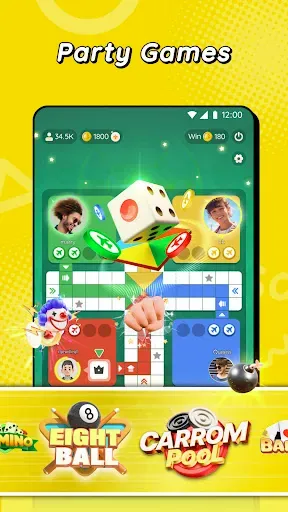 Скриншот 3 — Saya Lite - Games&Party&Chat