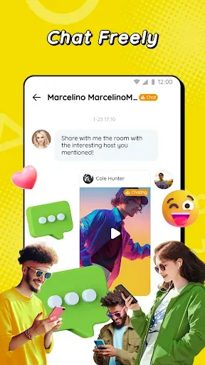 Скриншот 4 — Saya Lite - Games&Party&Chat