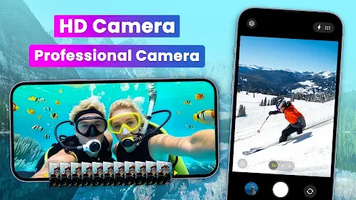 Скриншот 1 — Камера для Android: HD-камера