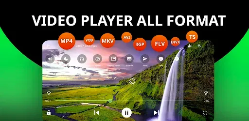 Скриншот 1 — видеоплеер для Android